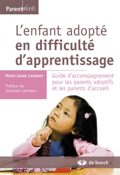 L'enfant Adopté En Difficulté D'apprentissage